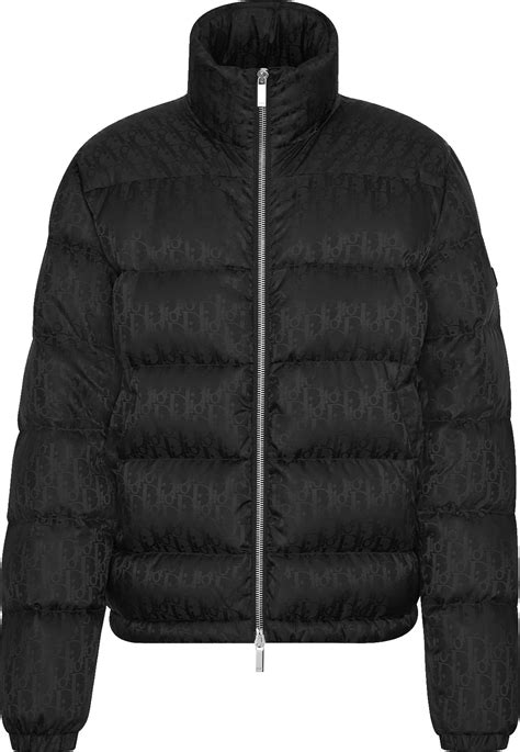 dior puffer jacket white|dior puffer jacket black.